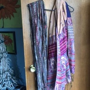 2 scarfs~ SOLD